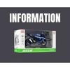 1/12 Yamaha YZF-R1M Zliatinový Model Motocykla Diecast Vozidlá Zvuk a Svetlo Off Road Autocykel Kolekcia Detské Hračky Darček