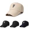 Letter Embroidery V Men Summer Sun Protection Baseball Cap Breathable Women Hat