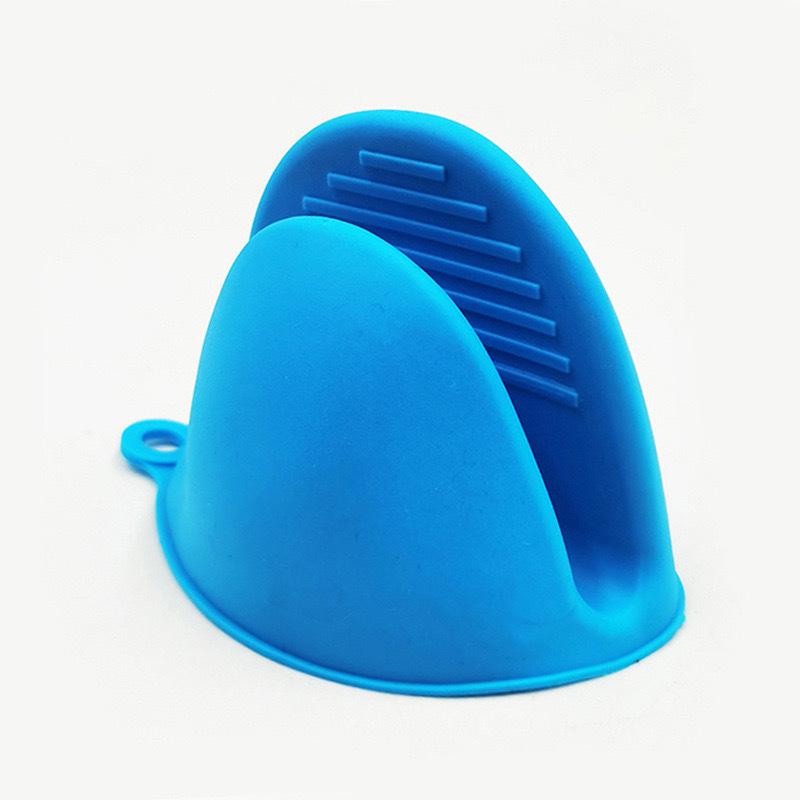 

Silicone Heat-Resistant Kitchen Glove Clip for Casseroles & Ovens синий