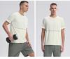 Herren 2025 Eisseide Schnelltrocknendes Sport-T-Shirt - Atmungsaktiv, Kurzärmelig, für Sommer-Laufen & Training