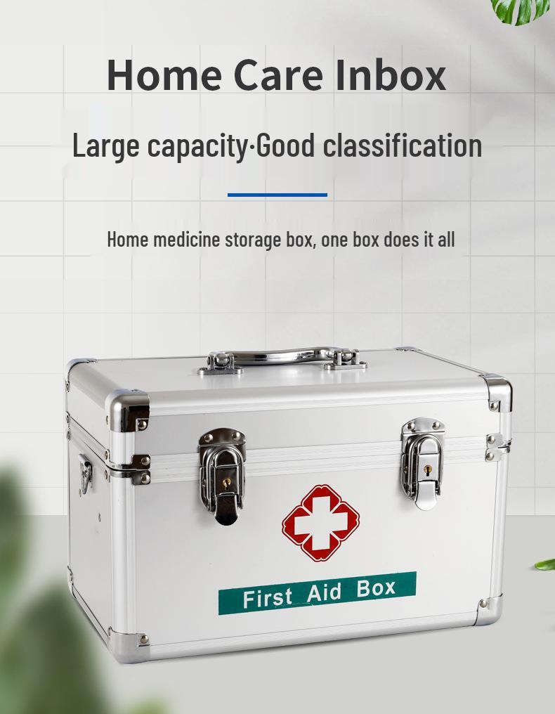 Comprehensive Household First Aid Kit & Emergency Storage Box