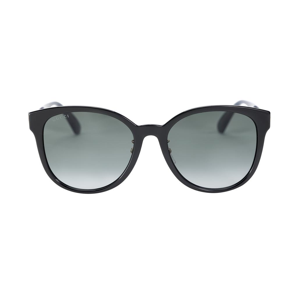 GUCCI Vintage Round Frame Plate Classic Large Frame Sunglasses Unisex