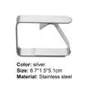 Tablecloth Clip Convenient Non-slip Stainless Steel Windproof Table Cover Clamp for Outdoor