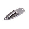 Metal Boat Style Guitar Pickup Output Input Jack-Plug Socket For FD-Strat-Guitar