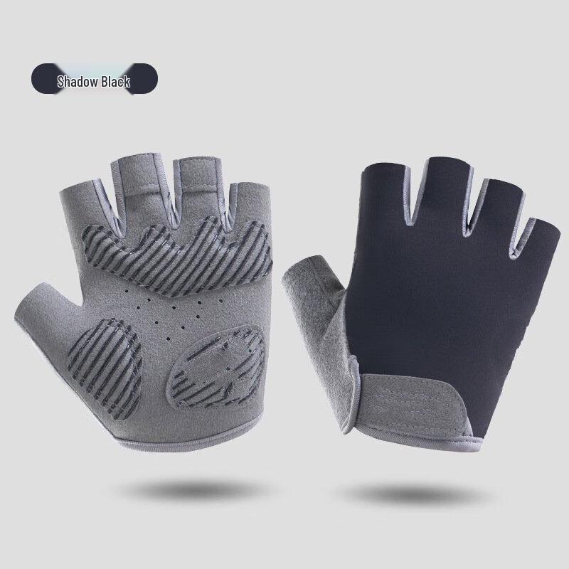 

Men s Half-Finger Fitness Gloves with Wrist Support