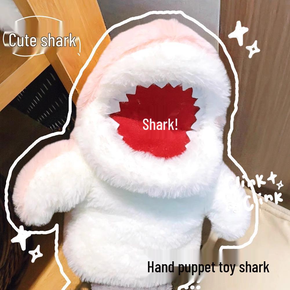 

Baby Shark Hand Puppet - Plush Toy for Kids, Birthday Gift, Fun Prank, Student Interaction. Standard
