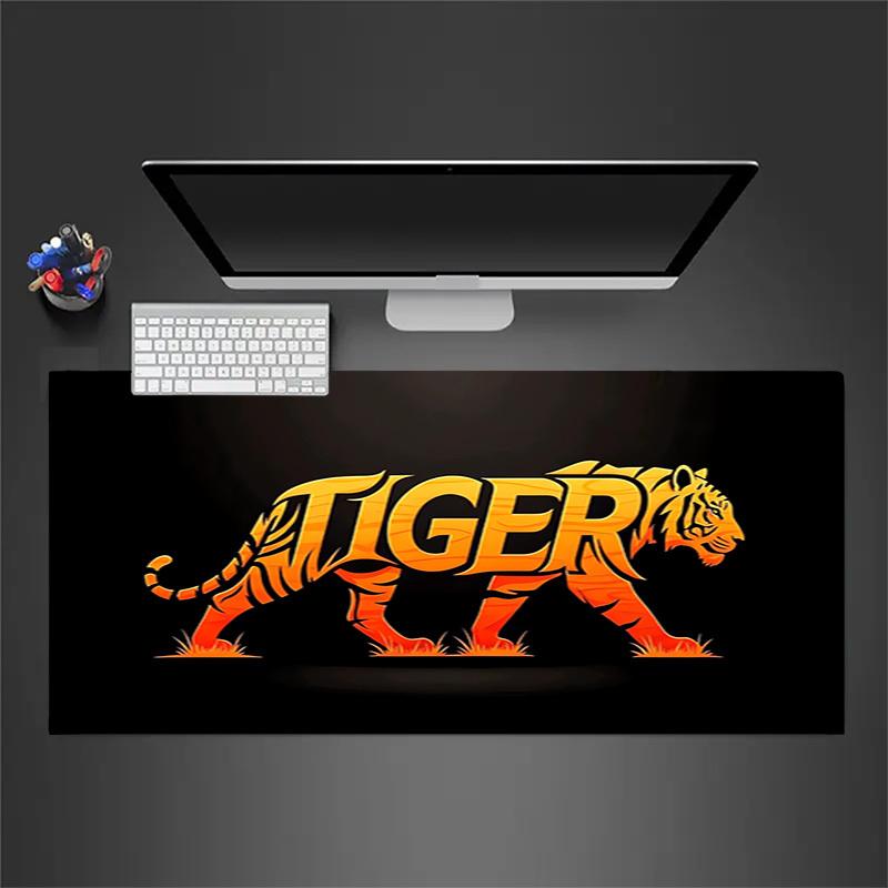 1pc Tiger Illustration Design Computer Pad Mouse Pads for Desk,Gamers and Office Use 020204