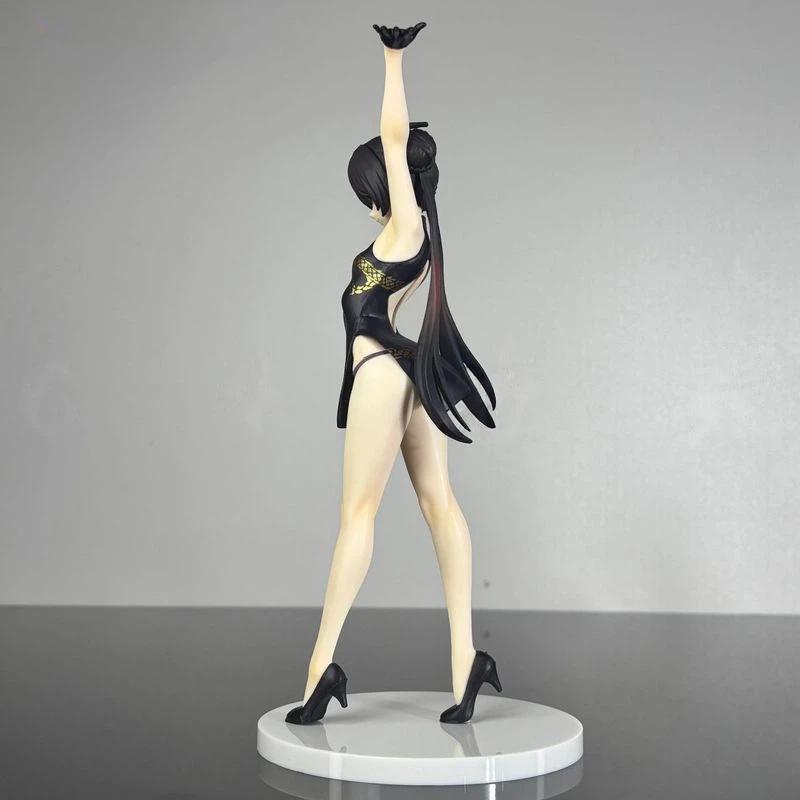 Studio Blue Archive Kisaki Arms Up Pose Anime Figure Cheongsam Girl Statue Pc Case Desktop Decoration For Anime Fans Collectors