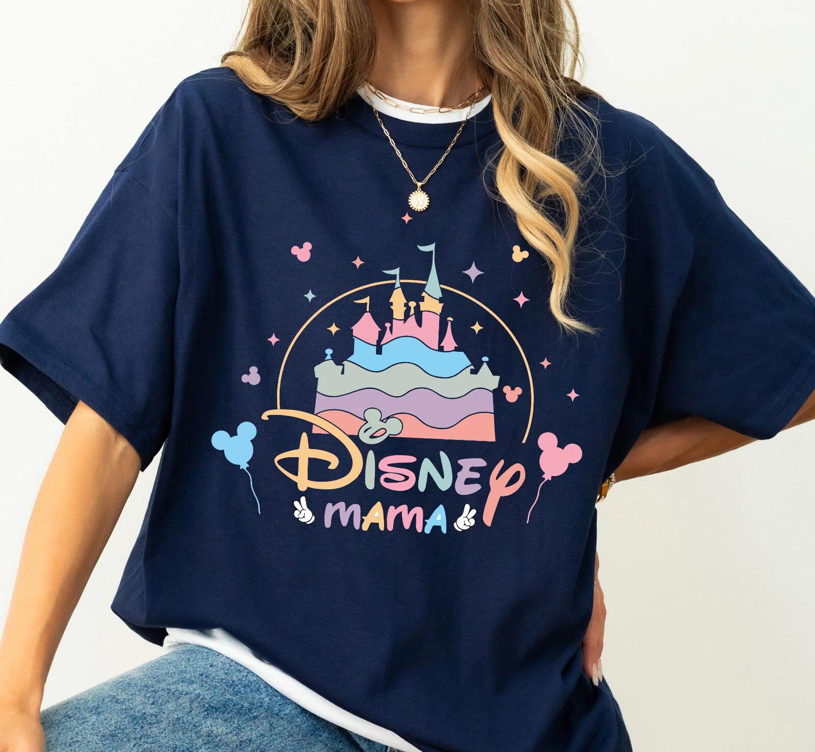 Disney Mama Castle Shirt, Disney Mom Shirt, Mother s Day Unisex Shirt 320111215 2XL