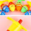 12pcs Kids Light Up Rotating Gyroscope Boys Girls Holiday Party Portable Cute Funny Flashing LED