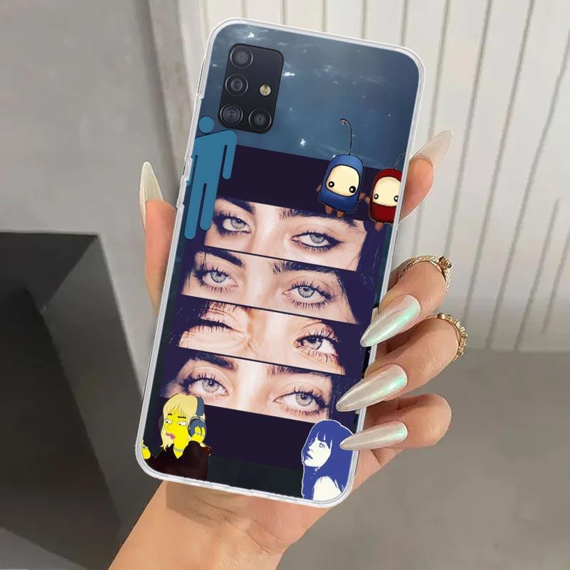 Hit Me Hard and Soft B-BillieS Phone Case for Samsung Galaxy A52 A32 A22 A12 A02S A50S A30S A10S Note 20 Ultra 10 Plus S10 A31 A