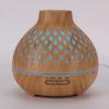 400ml Light Wood Grain Air Diffuser Electric Aroma Humidifier with Ambient Night Lamp 100‑240VUK Plug
