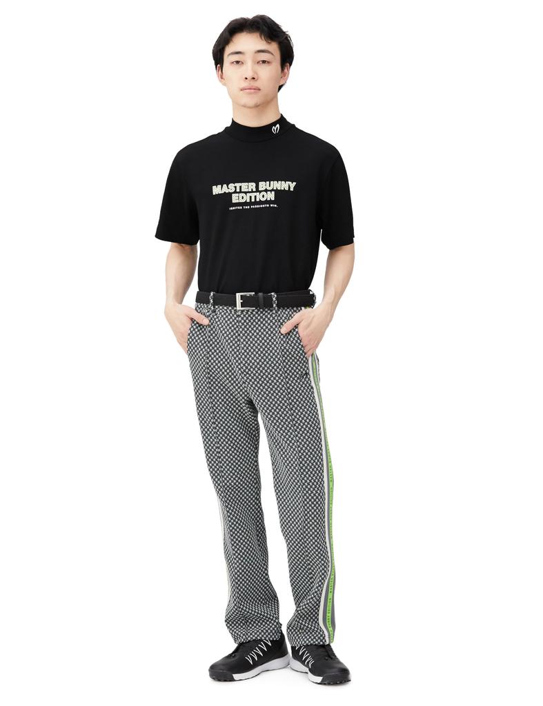 Long Pants Retro Houndstooth Golf 4 [Master Bunny] Men's (stretch Pattern) / / 758-4131305 010_Black [M]