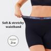2pcs Women's High Waisted Boxer Briefs Cotton Plus Size Panties Sexy Elastic Waistband Sports Shorts Casual Comfortable Lingerie