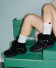 Khiho Buckmore Fur Boots Black