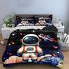 "Cosmic Explorer's Dreamy Odyssey" Bedding Sets Duvet Covers Pillowcases(1* Duvet Cover 2* Pillowcases Without Duvet Insert)