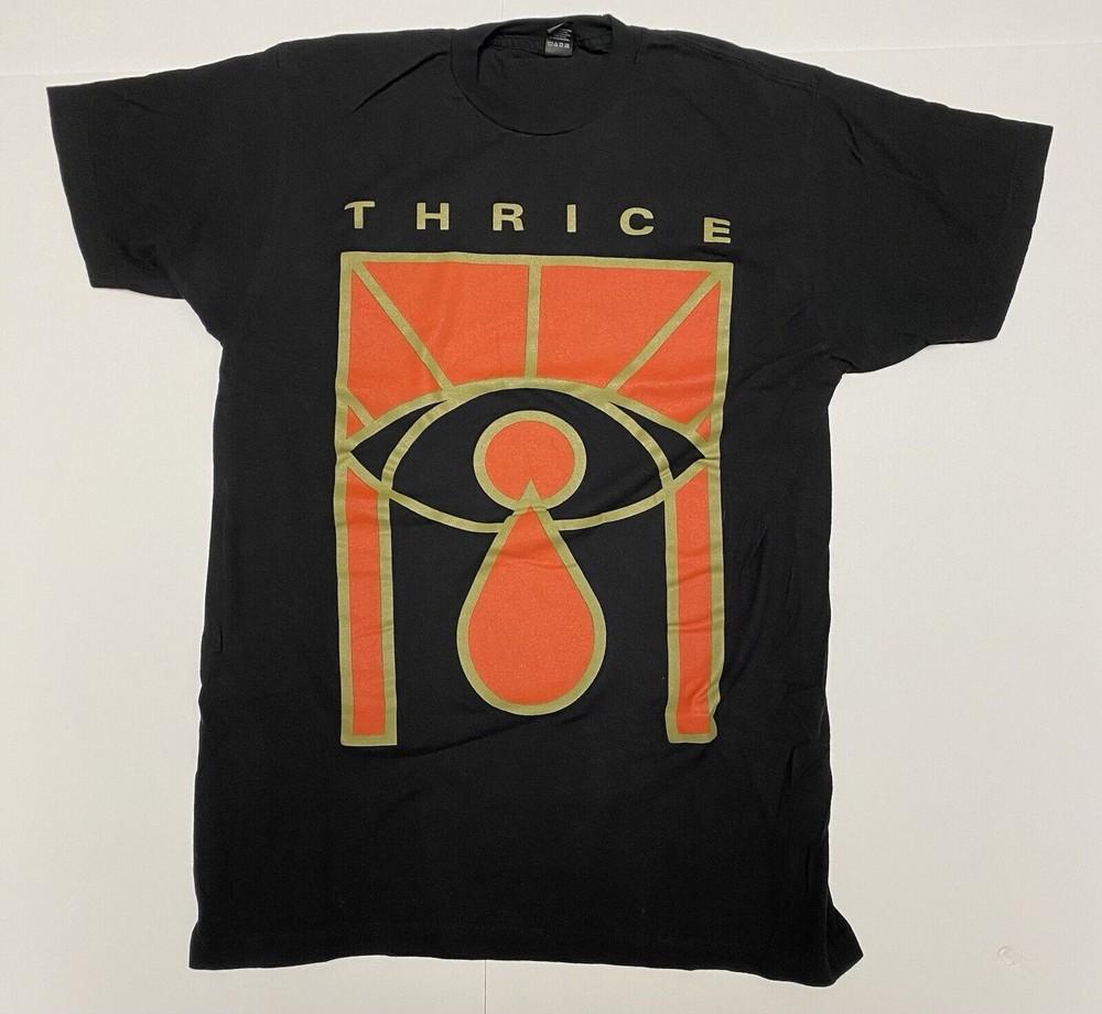 Vintage Thrice Band Cotton Shirt Unisex Concert S to 5XL BO445 Unisex T-Shirt XXL