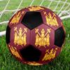 West Ham Soccer Ball Size 5 Colorful Machine Stitched PVC Competition Ready Durable High-Bounce