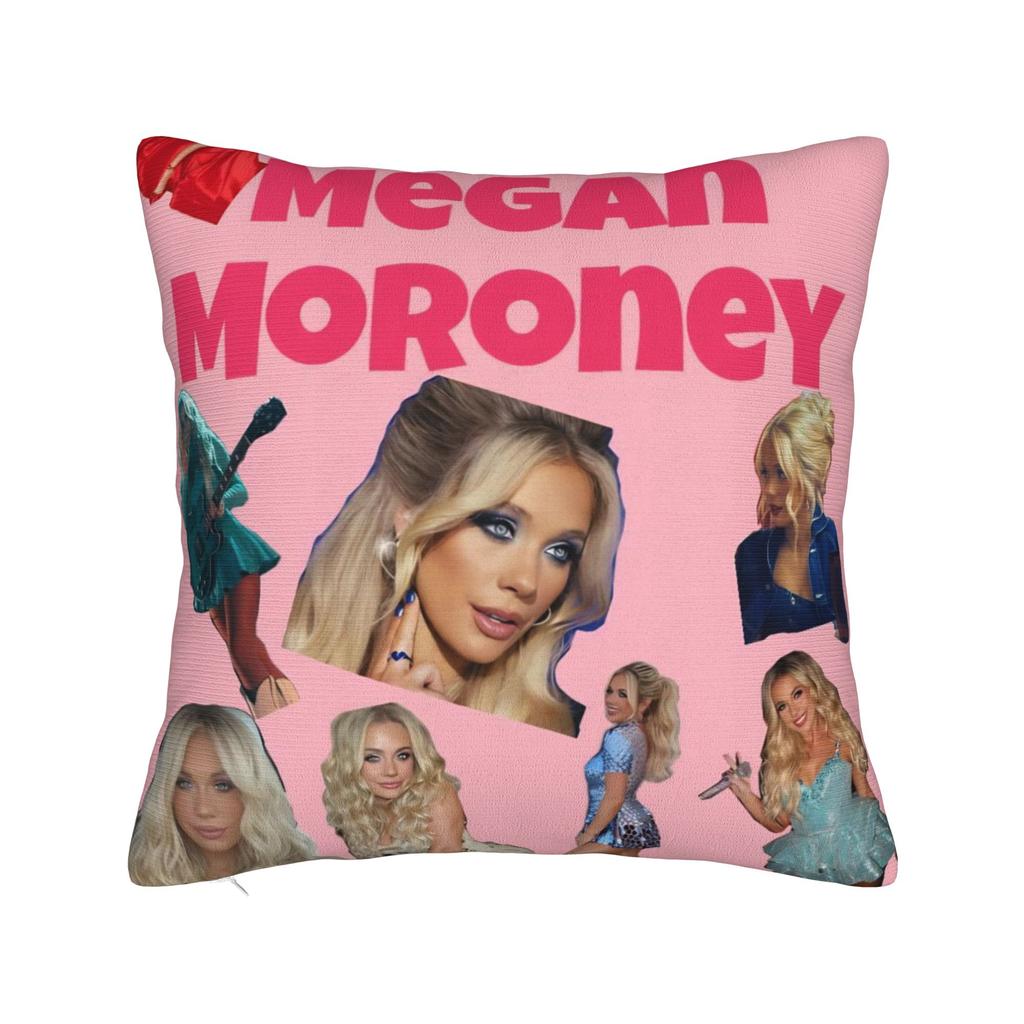 Decorative Pillow Cover Megan Moroney Singer Merch Seat Pillow Case Cover Square Multi Size