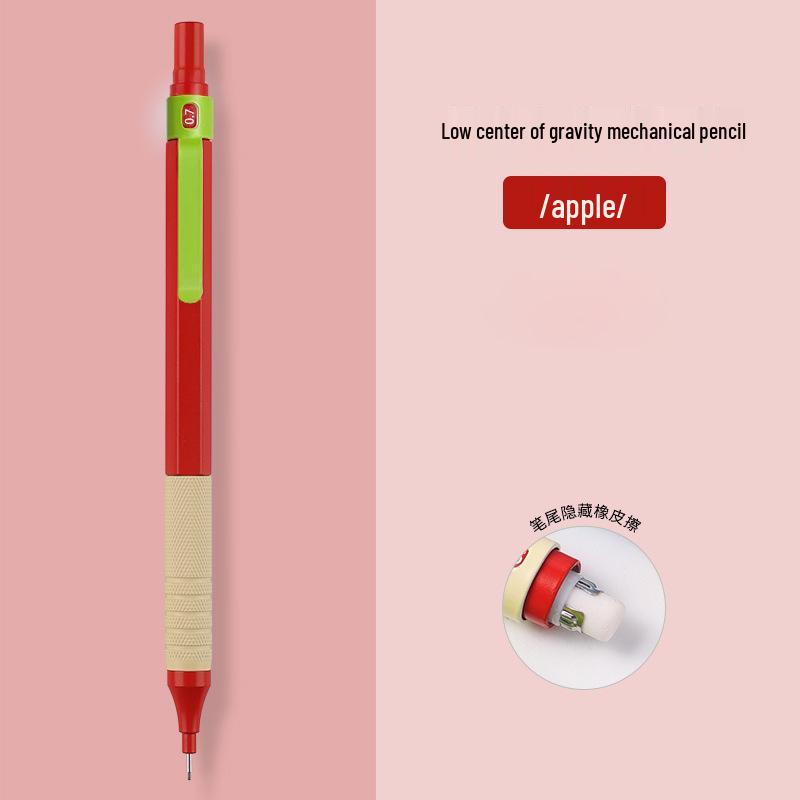 Professional Metal Mechanical Pencil, 0.5/0.7mm, Low Center Gravity, Weighted Feel, Continuous Lead Feed for Drawing & Painting.
