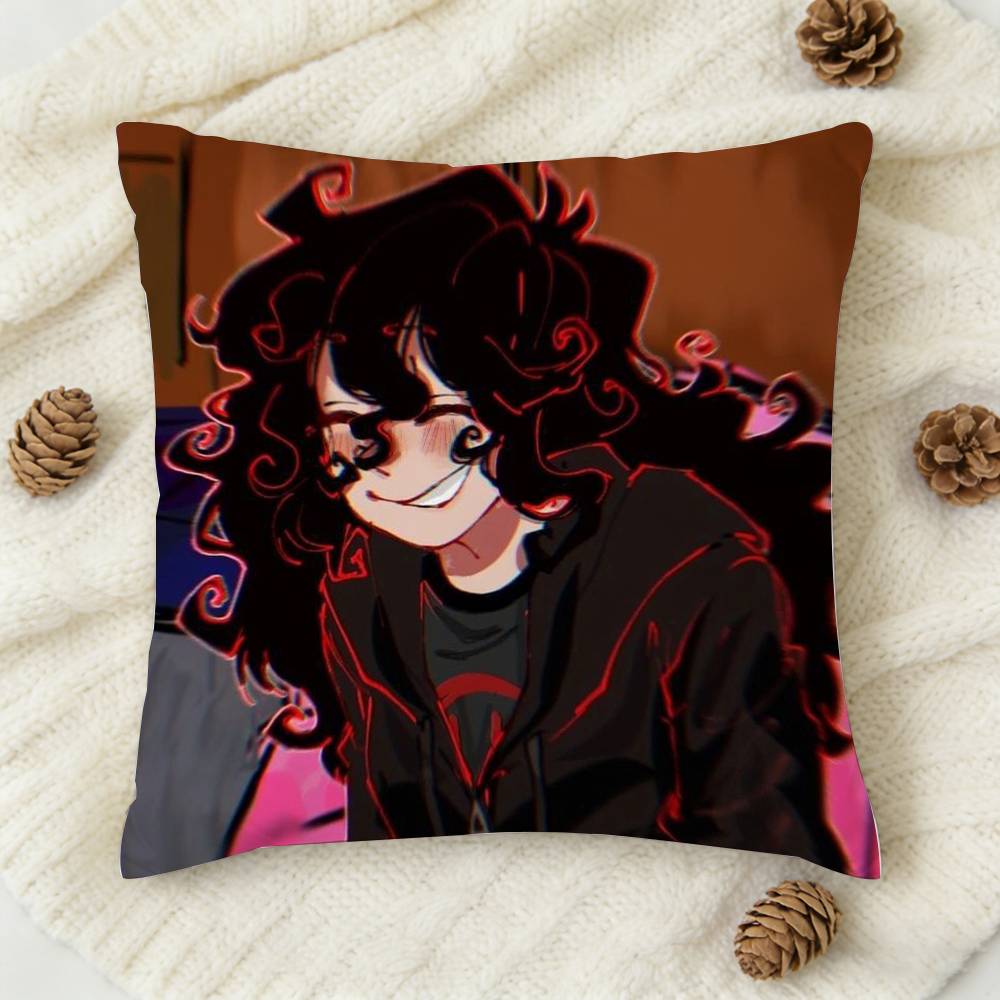 Horror Game Jjohn Ddoe Doublesided Printed Square Decorative Cushion Cover for Sofa Living Room Home Decor