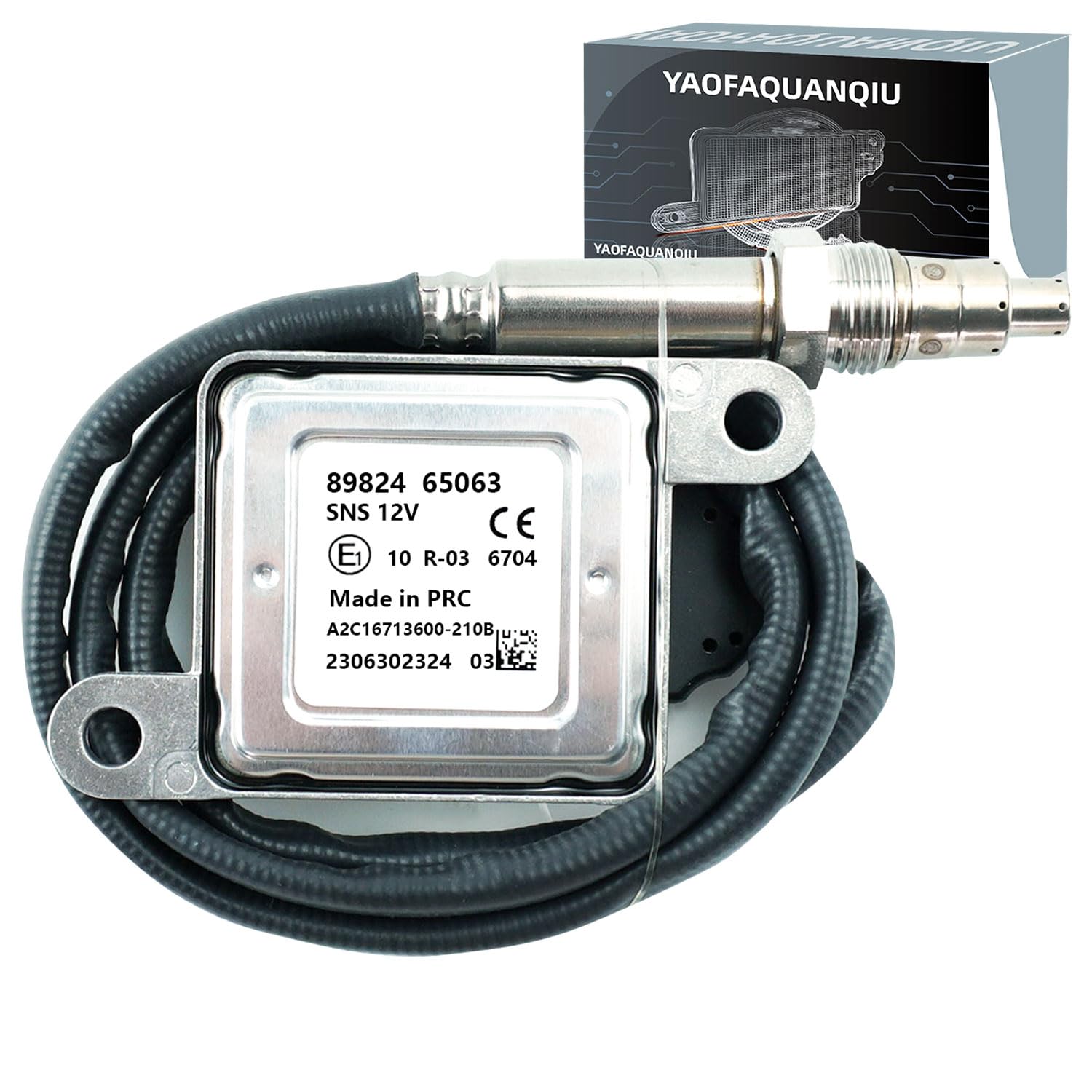 89824-65063 8982465063 8-98246-506-3 98246506 Nitrogen Oxide Sensor fits for Isuzu NPR NQR 4HK1 4JJ1 Engines 2011-2019