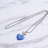 3 Pcs Women Necklace Stylish Heart Shape Alloy Girlfriend Wife Chain Necklace for Party