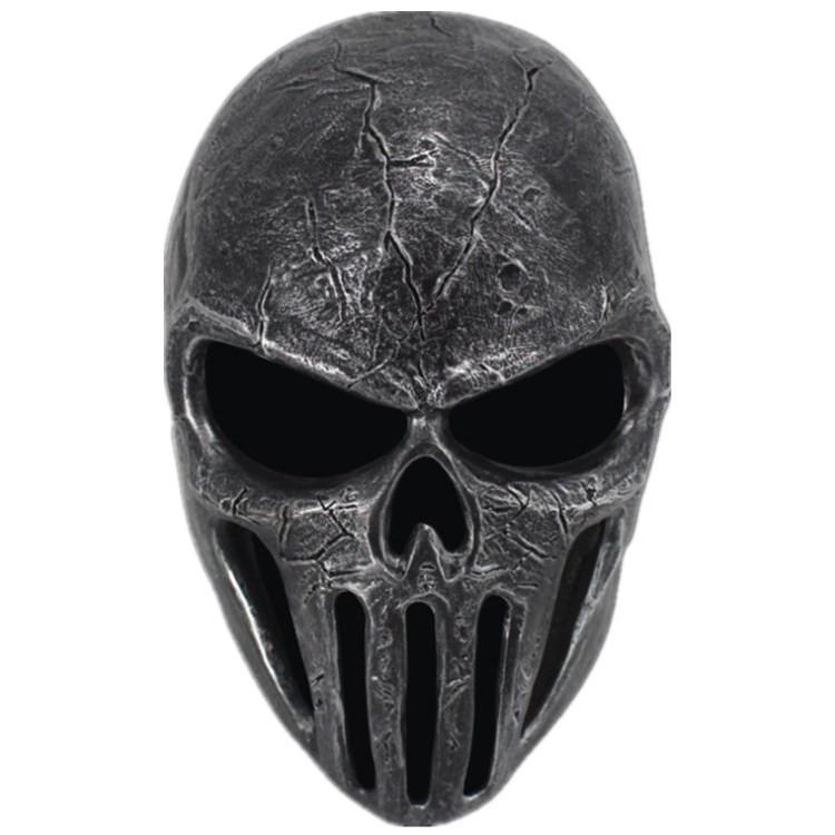 Stunning Resin Skull Mask For Halloween Festivities And Scary Costume Role Play