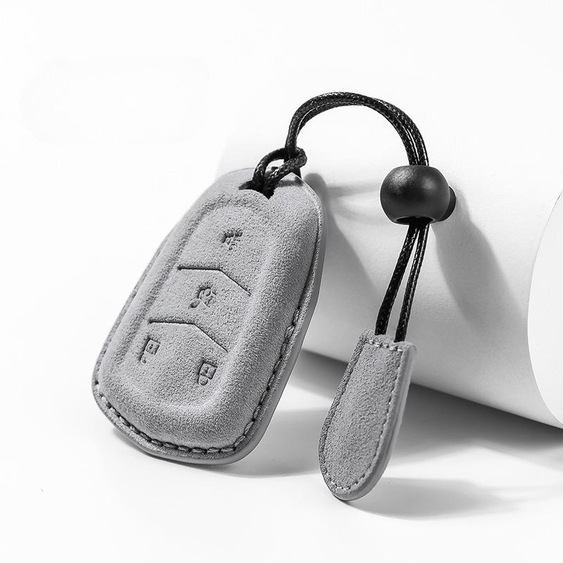 Suitable for Cadillac Car XT5 CT5 Key Cover XT4 Buckle XTS Bag CT6 XT6 CT4 Flip Fur Case