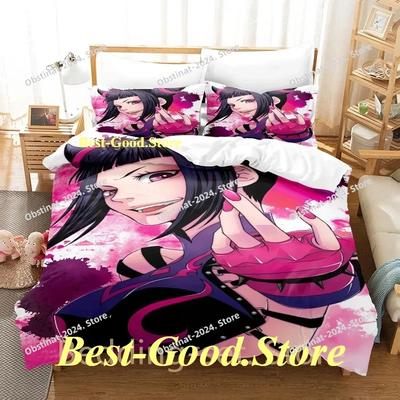 Hip Hop Game Juri Han Bedding Set Printed Bed Set With Pillowcase Bed Duvet Cover Soft Single Double Queen Super King Size
