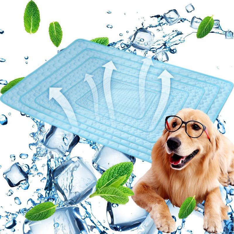 2PCS 1PC Pet Summer Cooling Gel Mat Soft Waterproof Anti Scratch Cool Pad for Dogs Cats Indoor Outdoor Sleeping Travel Crate