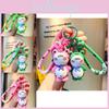 Adorable Cartoon Frog Keychain Silicone Key Accessory For Bags And Cars