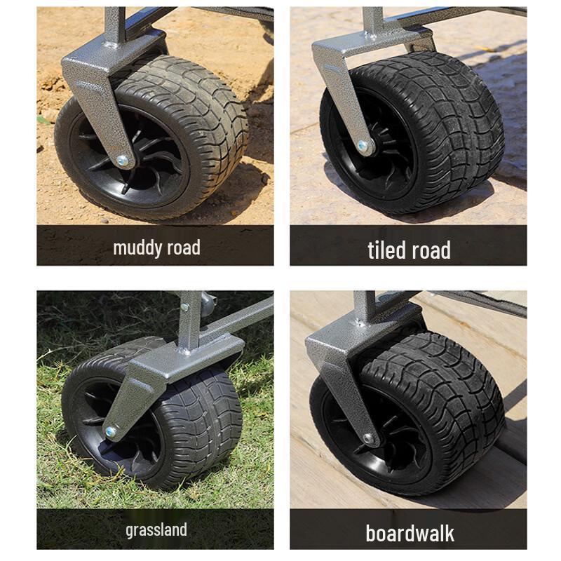Heavy-Duty Folding Outdoor Camping Wagon