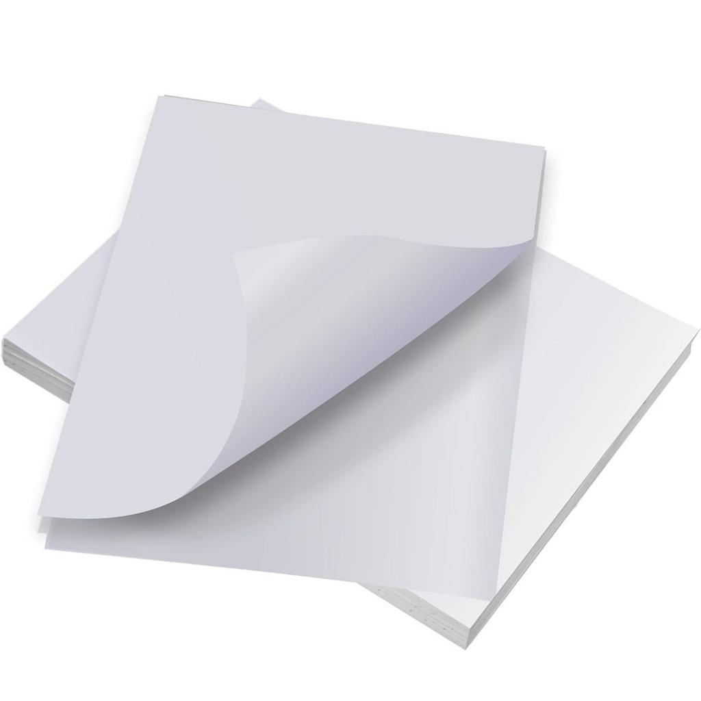 Label A4 Plain 100 Sheets Per Label Address Sticker for Printing Strong Handwritten 100 Sheets X 100 1200 Sheets Stickers, 12-sided, Size, Paper,