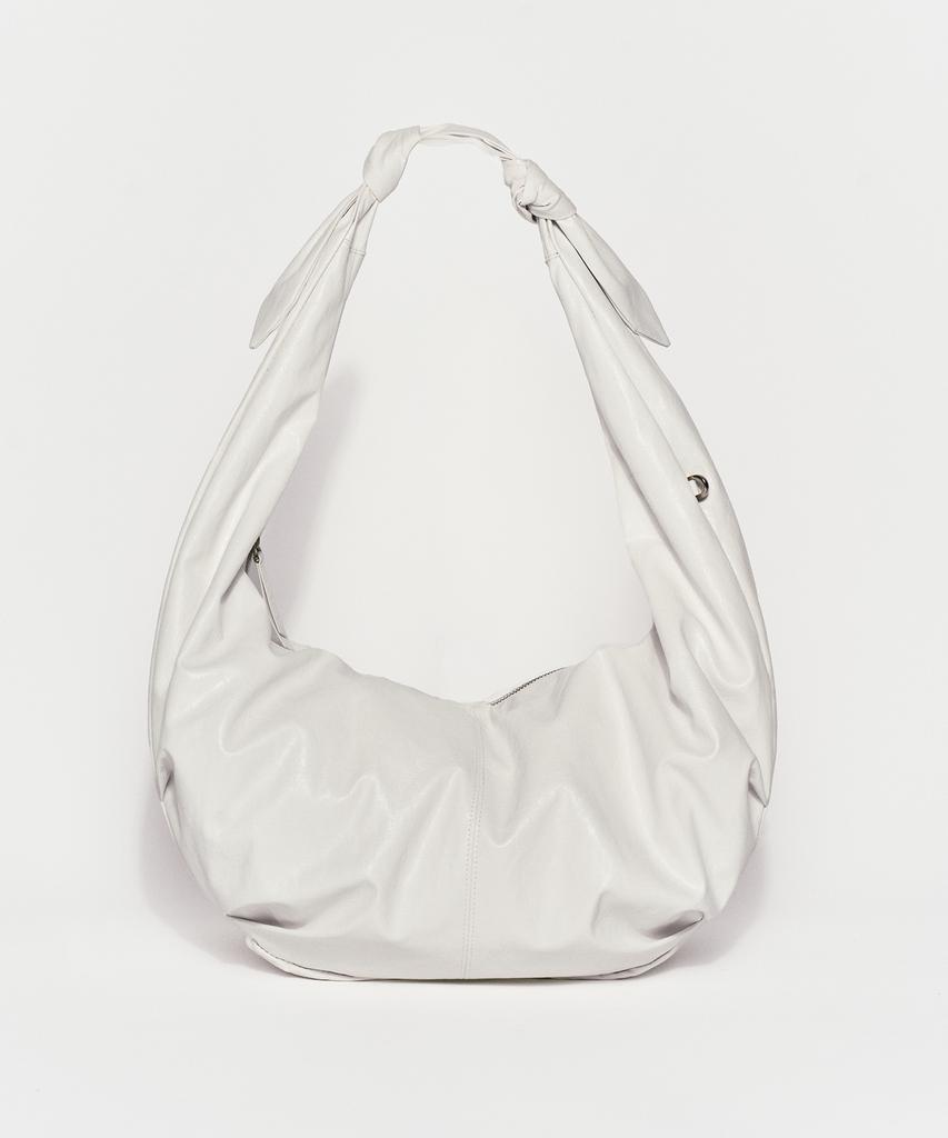 Re Rhee Slouchy Hobo Bag White