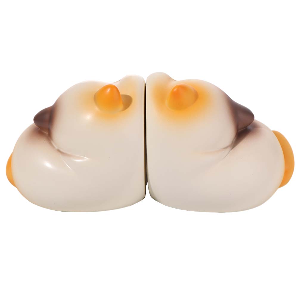 Portable Hug Cat Bookshelf Cat Shaped Cat Decorative Bookends Kawaii Book Holder Desktop Decor