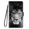Schönes Katzen-Wolf-Muster Brieftaschen-Flip-Cases Für Xiaomi C40 Redmi 9A 9C 9T 10 10A 10C Note 9 10 S 10T Kartenhalter Ständer Buchhülle
