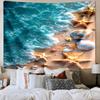 Ocean Starfish Shells Printed Tapestry, Wall Hanging,Livingroom, dormitory, Large Wall Decor, Fabric Decor Fan Birthday Gifts