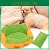 Bed Pet Cushion Hot Dog House Lounger Warm Removable Washable Cat Kennel Animal