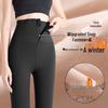 Langsha Women's Winter High-Waist Fleece-Lined Tummy Control Leggings