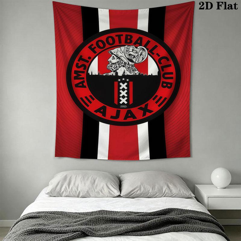 AFC Ajax Wandkleed Bedrukte Stof Deken Decoratieve Wandtapijten voor Slaapkamer Woonkamer Huisdecoratie