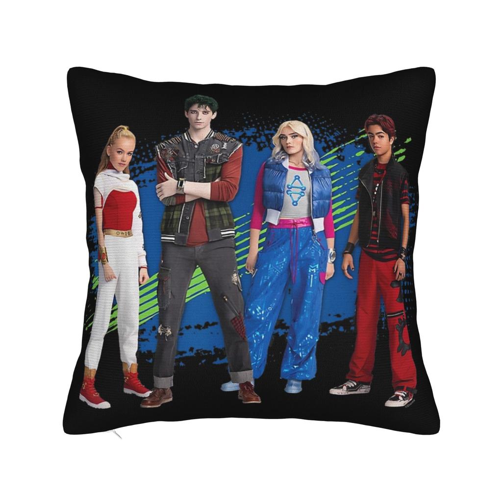 Zombies 4 Vintage Malachi Barton Square Pillow Covers Polyester Bed Car Cushion Case Creative Decorative Pillowcase 40*40