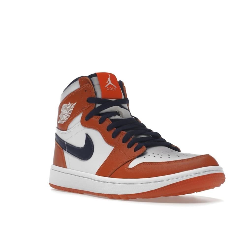 Eastside Golf X Air Jordan 1 High Golf Out the Mud Unisex Sneakers Orange Burnt-Sunrise White DZ4523-800