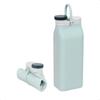 Collapsible water bottle, BPA-free - 20oz collapsible water bottle, travel and sports water bottle, triple leak-proof, lightweight.