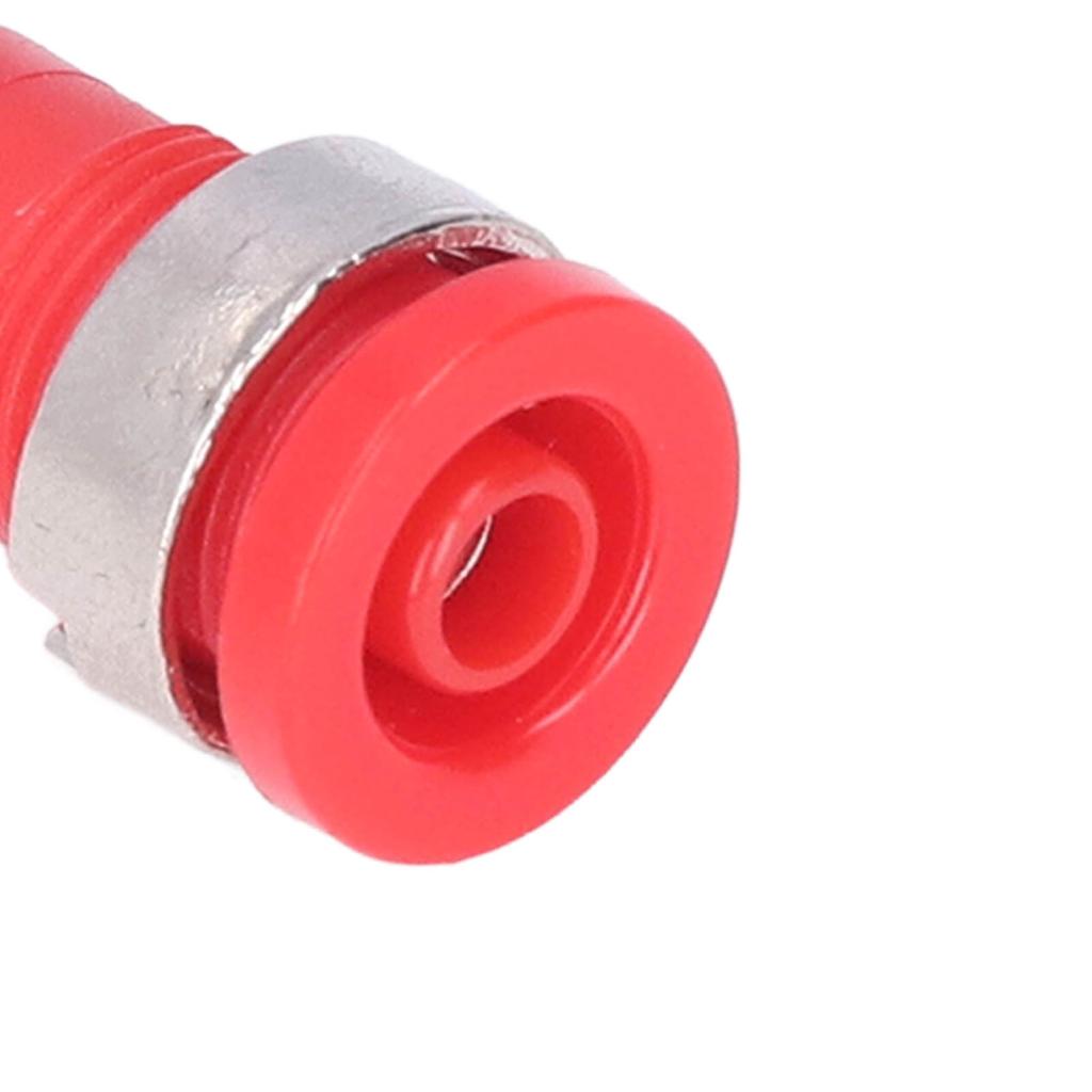 20Pcs Banana Socket 4mm Strong Connectivity Corrosion Resistance Good Performance Electrical Test Accessories