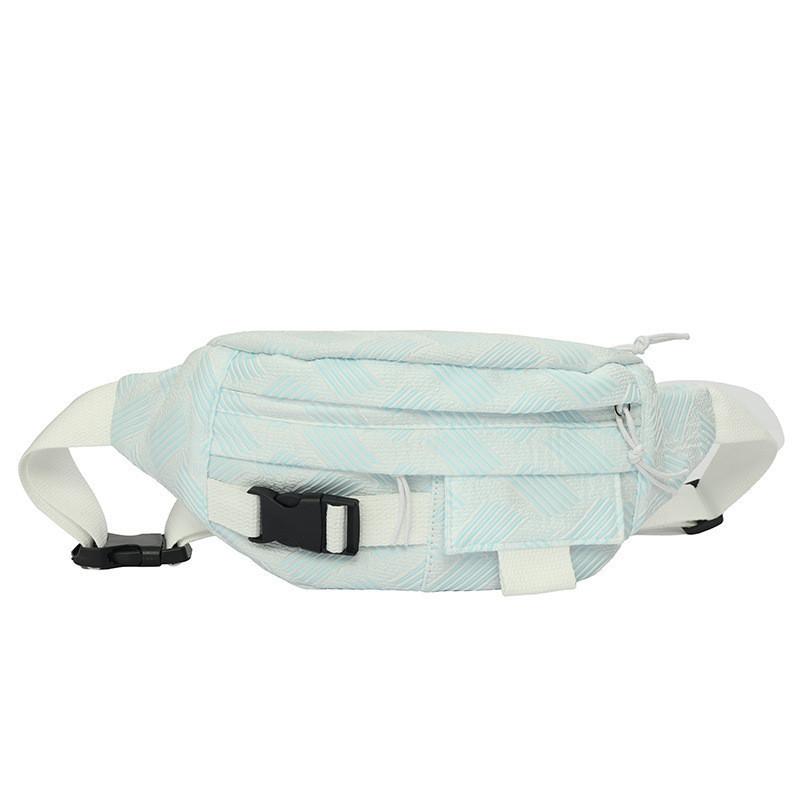 

Fashionable Mini Chest Bag For Women In Trendy Plaid Design Stylish Casual Tote світло-синій колір