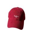Spring and Summer New Casual Simple Versatile Embroidered Letter Soft-top Baseball Cap for Women, Makes the Face Look Smaller, Trendy Couple's Hat