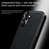 For Samsung Galaxy A15 4G/5G Case PU+TPU+PC Phone Back Cover with Metal Lens Frame