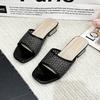 Fashion Fashion 2025 Open Toe Women's Slippers Outdoor New Summer Daily Best Seller Concise Comfortable Light  Non-Slip Heels Women