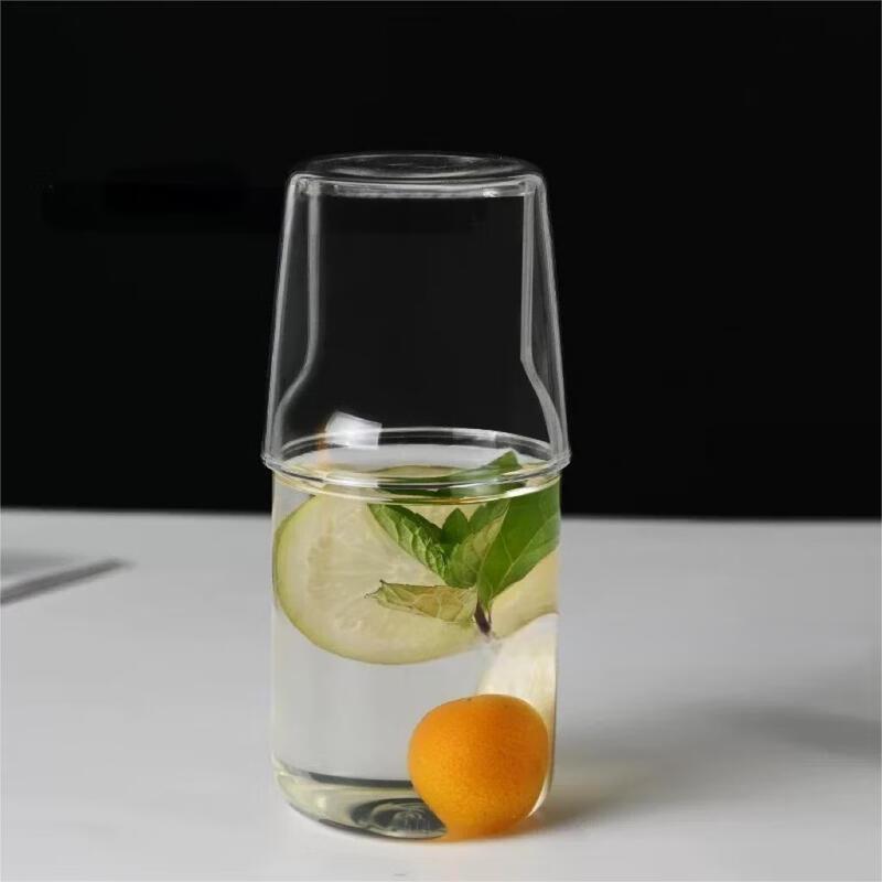 Qitai 350ml Heat-Resistant Glass Teapot with Cup